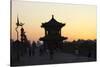 China 10MKm2 Collection - Shadows of the City Walls at sunset - Xi'an City-Philippe Hugonnard-Stretched Canvas