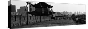 China 10MKm2 Collection - Shadows of the City Walls at sunset - Xi'an City-Philippe Hugonnard-Stretched Canvas