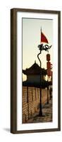 China 10MKm2 Collection - Shadows of the City Walls at sunset - Xi'an City-Philippe Hugonnard-Framed Photographic Print