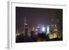 China 10MKm2 Collection - Shanghai Cityscape at night-Philippe Hugonnard-Framed Photographic Print