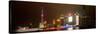 China 10MKm2 Collection - Shanghai Cityscape at night-Philippe Hugonnard-Stretched Canvas