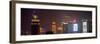 China 10MKm2 Collection - Shanghai Cityscape at night-Philippe Hugonnard-Framed Premium Photographic Print