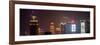 China 10MKm2 Collection - Shanghai Cityscape at night-Philippe Hugonnard-Framed Photographic Print