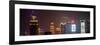 China 10MKm2 Collection - Shanghai Cityscape at night-Philippe Hugonnard-Framed Photographic Print