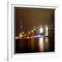 China 10MKm2 Collection - Shanghai Cityscape at night-Philippe Hugonnard-Framed Photographic Print