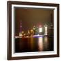 China 10MKm2 Collection - Shanghai Cityscape at night-Philippe Hugonnard-Framed Photographic Print