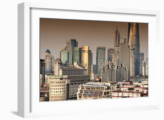 China 10MKm2 Collection - Shanghai Cityscape-Philippe Hugonnard-Framed Photographic Print