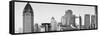 China 10MKm2 Collection - Shanghai Cityscape-Philippe Hugonnard-Framed Stretched Canvas