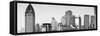 China 10MKm2 Collection - Shanghai Cityscape-Philippe Hugonnard-Framed Stretched Canvas