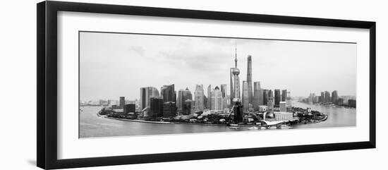 China 10MKm2 Collection - Shanghai Cityscape-Philippe Hugonnard-Framed Photographic Print