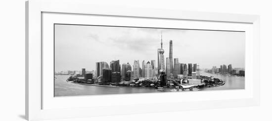 China 10MKm2 Collection - Shanghai Cityscape-Philippe Hugonnard-Framed Photographic Print