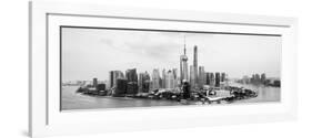 China 10MKm2 Collection - Shanghai Cityscape-Philippe Hugonnard-Framed Photographic Print