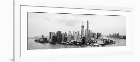 China 10MKm2 Collection - Shanghai Cityscape-Philippe Hugonnard-Framed Photographic Print