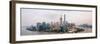 China 10MKm2 Collection - Shanghai Cityscape-Philippe Hugonnard-Framed Photographic Print