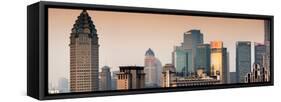 China 10MKm2 Collection - Shanghai Cityscape-Philippe Hugonnard-Framed Stretched Canvas