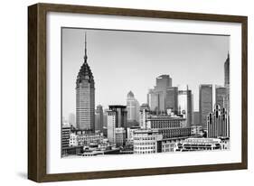 China 10MKm2 Collection - Shanghai Cityscape-Philippe Hugonnard-Framed Photographic Print