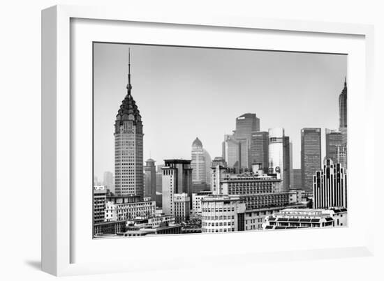 China 10MKm2 Collection - Shanghai Cityscape-Philippe Hugonnard-Framed Photographic Print