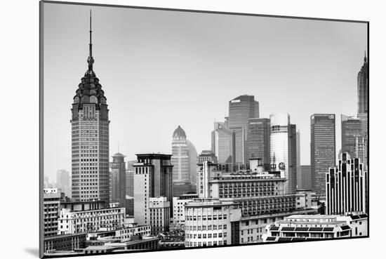 China 10MKm2 Collection - Shanghai Cityscape-Philippe Hugonnard-Mounted Photographic Print