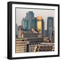 China 10MKm2 Collection - Shanghai Cityscape-Philippe Hugonnard-Framed Photographic Print