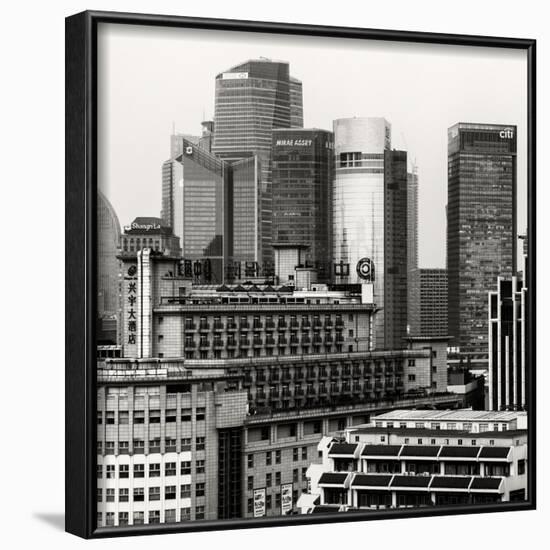 China 10MKm2 Collection - Shanghai Cityscape-Philippe Hugonnard-Framed Photographic Print