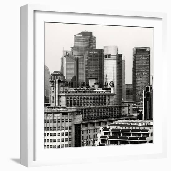 China 10MKm2 Collection - Shanghai Cityscape-Philippe Hugonnard-Framed Photographic Print