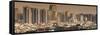 China 10MKm2 Collection - Shanghai Cityscape-Philippe Hugonnard-Framed Stretched Canvas