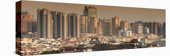 China 10MKm2 Collection - Shanghai Cityscape-Philippe Hugonnard-Stretched Canvas