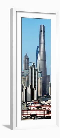 China 10MKm2 Collection - Shanghai Cityscape-Philippe Hugonnard-Framed Photographic Print