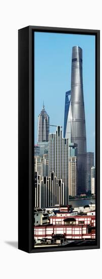 China 10MKm2 Collection - Shanghai Cityscape-Philippe Hugonnard-Framed Stretched Canvas