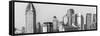 China 10MKm2 Collection - Shanghai Cityscape-Philippe Hugonnard-Framed Stretched Canvas