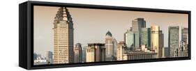 China 10MKm2 Collection - Shanghai Cityscape-Philippe Hugonnard-Framed Stretched Canvas