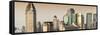 China 10MKm2 Collection - Shanghai Cityscape-Philippe Hugonnard-Framed Stretched Canvas