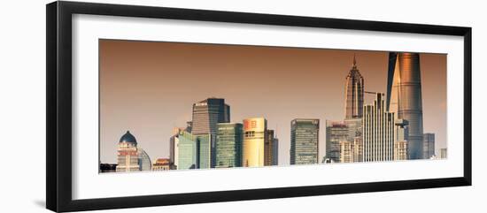 China 10MKm2 Collection - Shanghai Cityscape-Philippe Hugonnard-Framed Photographic Print