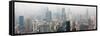 China 10MKm2 Collection - Shanghai Cityscape-Philippe Hugonnard-Framed Stretched Canvas