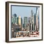 China 10MKm2 Collection - Shanghai Cityscape-Philippe Hugonnard-Framed Photographic Print