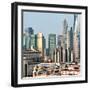 China 10MKm2 Collection - Shanghai Cityscape-Philippe Hugonnard-Framed Photographic Print