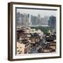 China 10MKm2 Collection - Shanghai Cityscape-Philippe Hugonnard-Framed Photographic Print