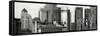 China 10MKm2 Collection - Shanghai Cityscape-Philippe Hugonnard-Framed Stretched Canvas