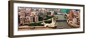 China 10MKm2 Collection - Shanghai Cityscape-Philippe Hugonnard-Framed Photographic Print