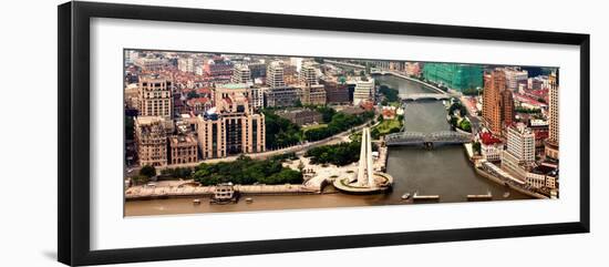 China 10MKm2 Collection - Shanghai Cityscape-Philippe Hugonnard-Framed Premium Photographic Print