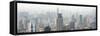 China 10MKm2 Collection - Shanghai Cityscape-Philippe Hugonnard-Framed Stretched Canvas