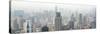 China 10MKm2 Collection - Shanghai Cityscape-Philippe Hugonnard-Stretched Canvas