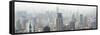 China 10MKm2 Collection - Shanghai Cityscape-Philippe Hugonnard-Framed Stretched Canvas