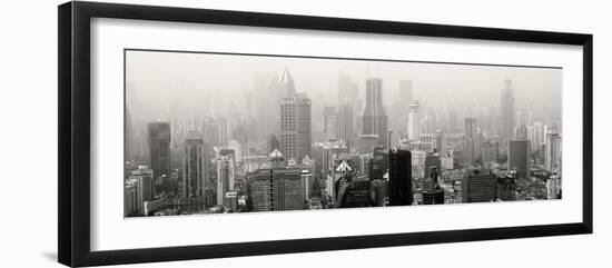 China 10MKm2 Collection - Shanghai Cityscape-Philippe Hugonnard-Framed Photographic Print