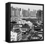 China 10MKm2 Collection - Shanghai Cityscape-Philippe Hugonnard-Framed Stretched Canvas