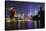 China 10MKm2 Collection - Shanghai Skyline with Oriental Pearl Tower at night-Philippe Hugonnard-Stretched Canvas