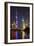 China 10MKm2 Collection - Shanghai Skyline with Oriental Pearl Tower at night-Philippe Hugonnard-Framed Photographic Print