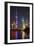 China 10MKm2 Collection - Shanghai Skyline with Oriental Pearl Tower at night-Philippe Hugonnard-Framed Photographic Print