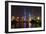 China 10MKm2 Collection - Shanghai Skyline with Oriental Pearl Tower at night-Philippe Hugonnard-Framed Photographic Print