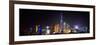 China 10MKm2 Collection - Shanghai Skyline with Oriental Pearl Tower at night-Philippe Hugonnard-Framed Photographic Print